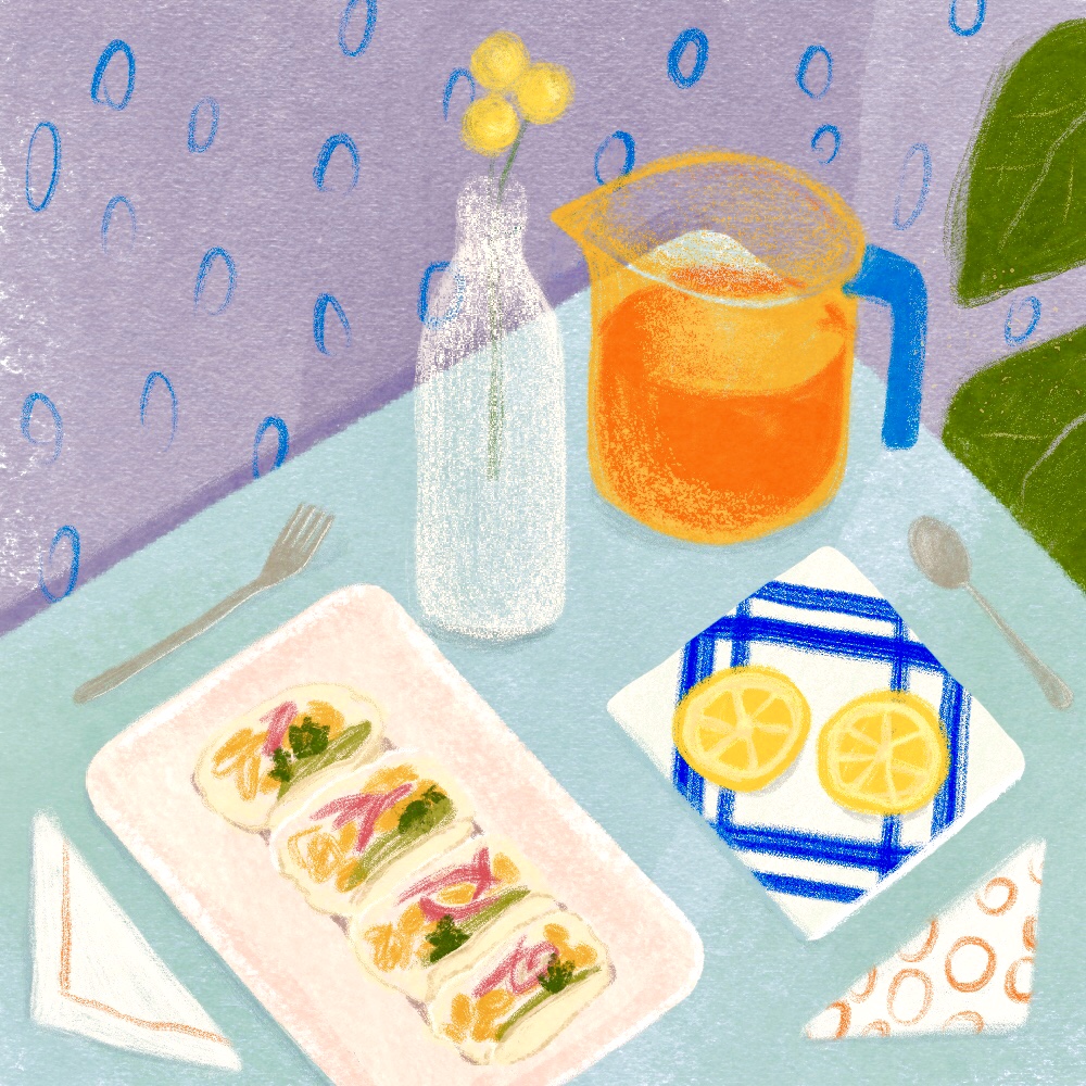 tacos-food-orange-juice-illustration-elizadrawstheline-eliza-brown-illustration